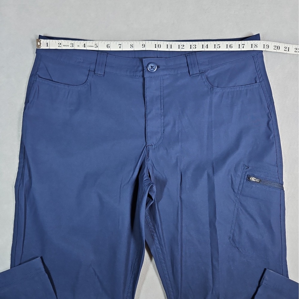 Eddie Bauer Womens Blue Nylon Blend Outdoor Hiking Pants Size 14 - Picture 8 of 11